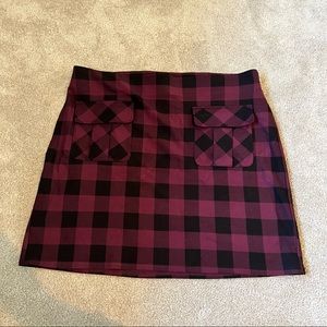 NWT Torrid Plaid Skirt